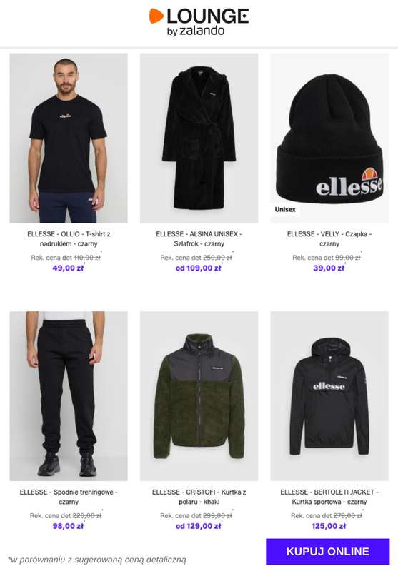 Lounge by Zalando - gazetka promocyjna Do -69% Ellesse od czwartku 08.01 do niedzieli 11.01 - strona 3