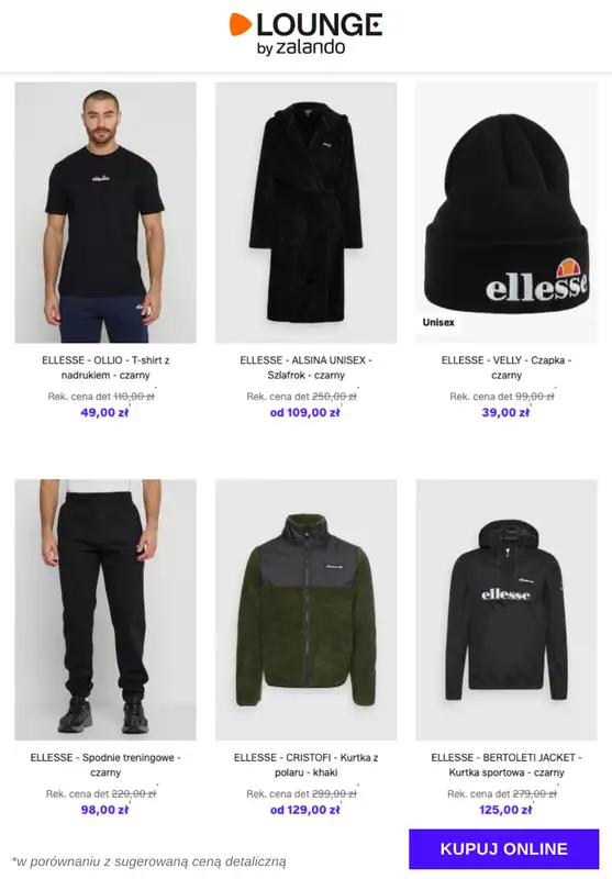 Lounge by Zalando - gazetka promocyjna Do -69% Ellesse   - strona 3