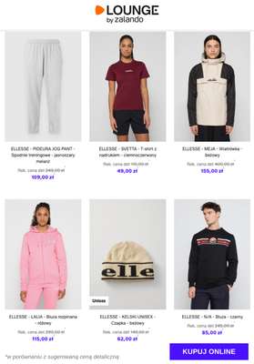 ELLESSE - PIDEURA JOG PANT - Spodnie treningowe - jasnoszary melanż