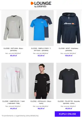 Lounge by Zalando - gazetka promocyjna Do -69% Ellesse od czwartku 08.01 do niedzieli 11.01 - strona 8