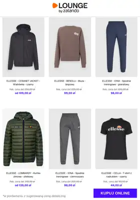 Lounge by Zalando - gazetka promocyjna Do -69% Ellesse od czwartku 08.01 do niedzieli 11.01 - strona 4