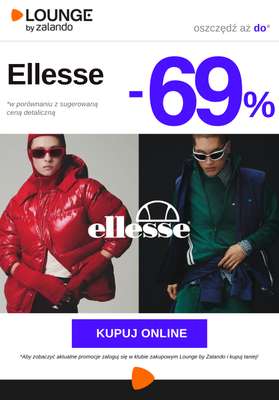 Lounge by Zalando - gazetka promocyjna Do -69% Ellesse od czwartku 08.01 do niedzieli 11.01