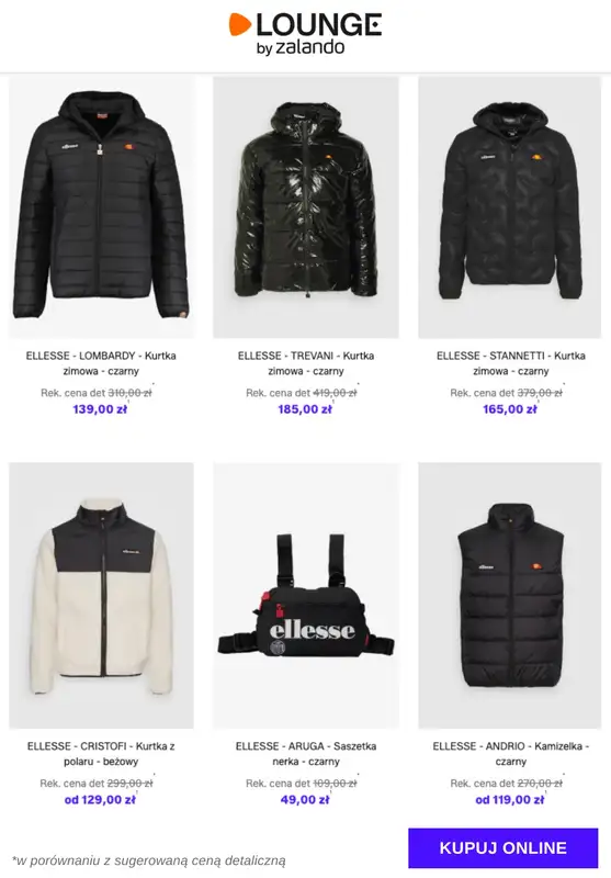 Lounge by Zalando - gazetka promocyjna Do -69% Ellesse   - strona 2