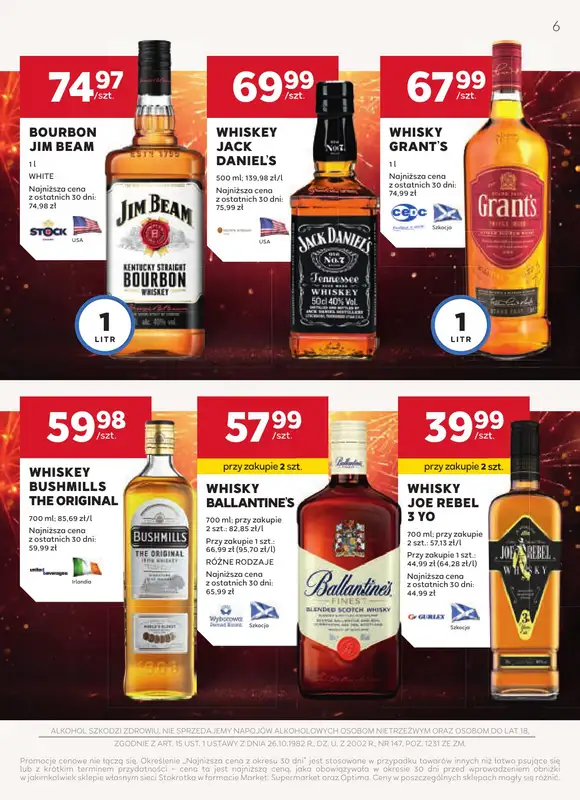 Stokrotka - gazetka promocyjna W dobrym smaku od czwartku 08.01 do środy 28.01 - strona 6