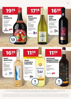 Stokrotka - gazetka promocyjna W dobrym smaku od czwartku 08.01 do środy 28.01 - strona 13