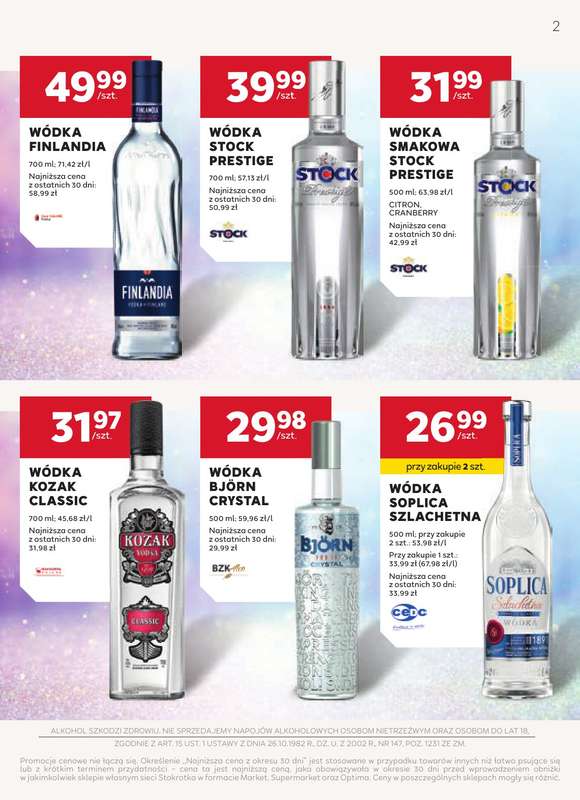 Stokrotka - gazetka promocyjna W dobrym smaku od czwartku 08.01 do środy 28.01 - strona 2