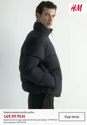 H&M - gazetka promocyjna WYPRZEDAŻ: kurtki i płaszcze męskie od czwartku 08.01  - strona 2