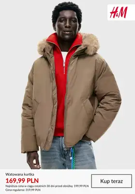 H&M - gazetka promocyjna WYPRZEDAŻ: kurtki i płaszcze męskie od czwartku 08.01  - strona 3