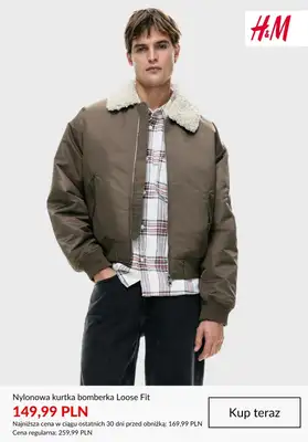 H&M - gazetka promocyjna WYPRZEDAŻ: kurtki i płaszcze męskie od czwartku 08.01  - strona 8