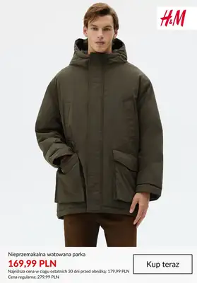 H&M - gazetka promocyjna WYPRZEDAŻ: kurtki i płaszcze męskie od czwartku 08.01  - strona 10