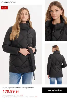 Greenpoint - gazetka promocyjna Kurtki i płaszcze do 50% taniej! od czwartku 08.01  - strona 11