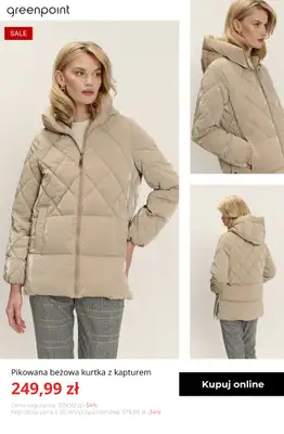 Greenpoint - gazetka promocyjna Kurtki i płaszcze do 50% taniej! od czwartku 08.01  - strona 13
