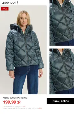 Greenpoint - gazetka promocyjna Kurtki i płaszcze do 50% taniej! od czwartku 08.01  - strona 14