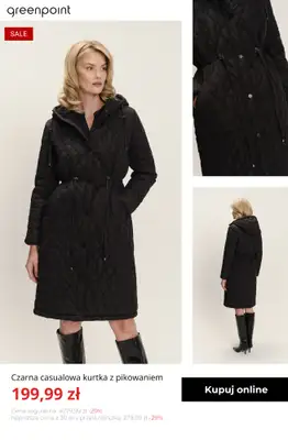 Greenpoint - gazetka promocyjna Kurtki i płaszcze do 50% taniej! od czwartku 08.01  - strona 7
