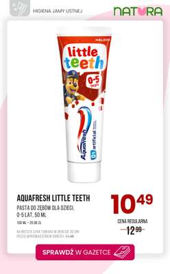 Drogerie Natura - gazetka promocyjna Higiena jamy ustnej - szczoteczki i pasty na promocji! od czwartku 08.01 do poniedziałku 19.01 - strona 6
