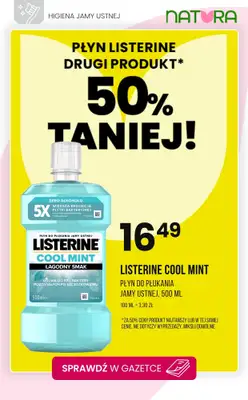 Drogerie Natura - gazetka promocyjna Higiena jamy ustnej - szczoteczki i pasty na promocji! od czwartku 08.01 do poniedziałku 19.01 - strona 7