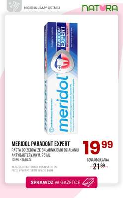 Drogerie Natura - gazetka promocyjna Higiena jamy ustnej - szczoteczki i pasty na promocji! od czwartku 08.01 do poniedziałku 19.01 - strona 5