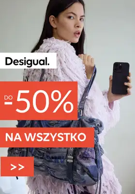 BEST SALE - gazetka promocyjna Desigual | Do -50% na wszystko od czwartku 08.01 
