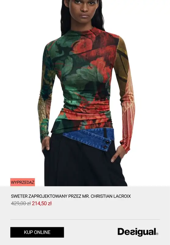 BEST SALE - gazetka promocyjna Desigual | Do -50% na wszystko od czwartku 08.01  - strona 7