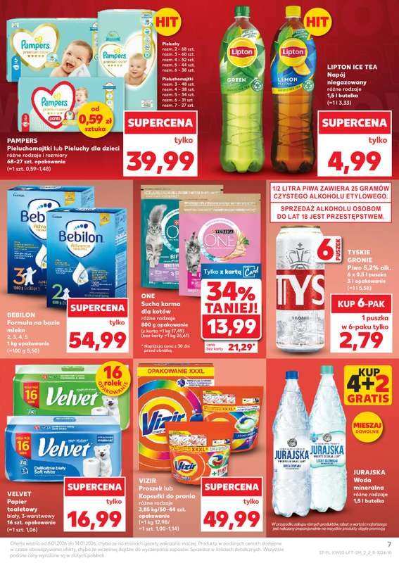 Kaufland - gazetka promocyjna Oferta Kaufland od czwartku 08.01 do środy 14.01 - strona 7