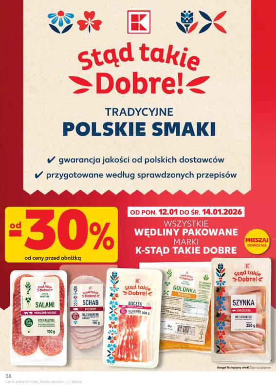 Kaufland - gazetka promocyjna Oferta Kaufland od czwartku 08.01 do środy 14.01 - strona 40