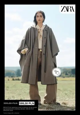 Zara - gazetka promocyjna Wyprzedaż: płaszcze damskie od czwartku 08.01  - strona 9