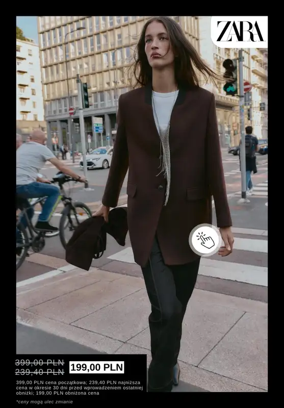 Zara - gazetka promocyjna Wyprzedaż: płaszcze damskie od czwartku 08.01  - strona 6