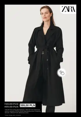 Zara - gazetka promocyjna Wyprzedaż: płaszcze damskie od czwartku 08.01  - strona 8