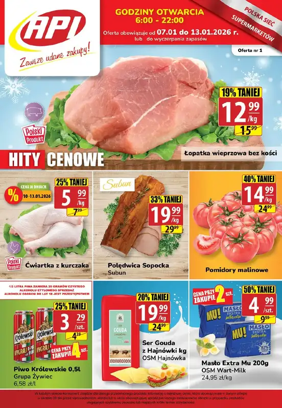 API Market - gazetka promocyjna Gazetka  