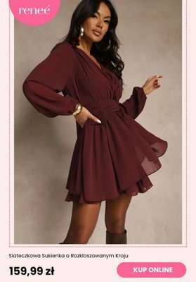 Siateczkowa Sukienka o Rozkloszowanym Kroju