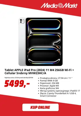 Media Markt - gazetka promocyjna Do -10% na wybrane produkty Apple od czwartku 08.01 do niedzieli 11.01 - strona 6