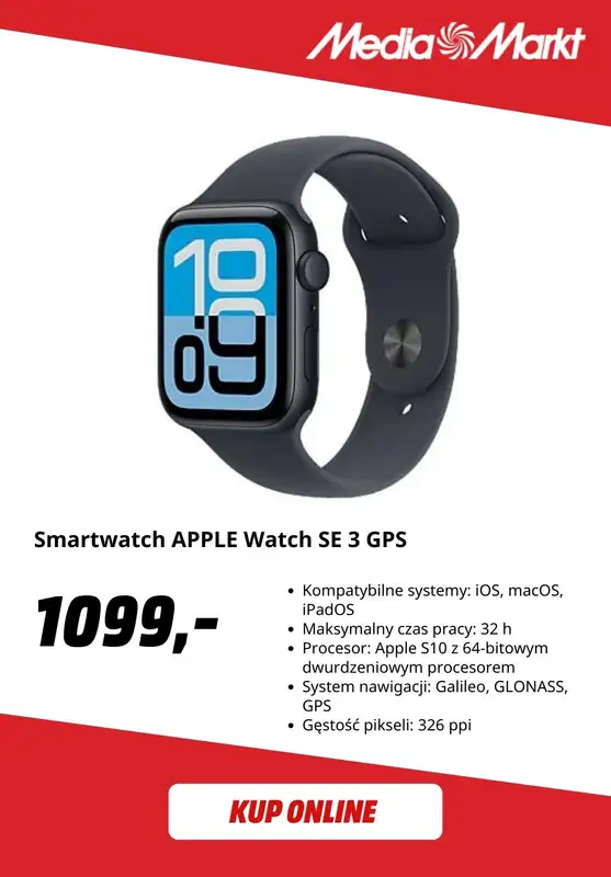 Media Markt - gazetka promocyjna Do -10% na wybrane produkty Apple od czwartku 08.01 do niedzieli 11.01 - strona 7