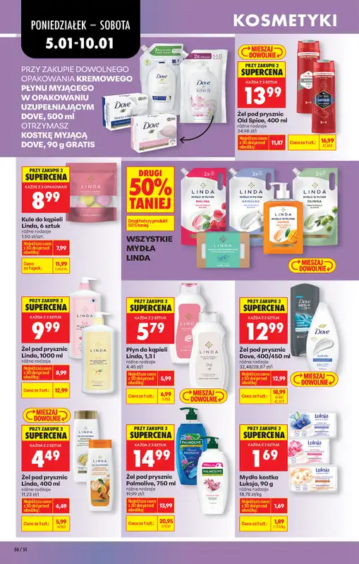 Biedronka - gazetka promocyjna Od poniedziałku od poniedziałku 05.01 do soboty 10.01 - strona 64