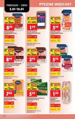 Biedronka - gazetka promocyjna Od poniedziałku, Z ladą tradycyjną od poniedziałku 05.01 do soboty 10.01 - strona 42
