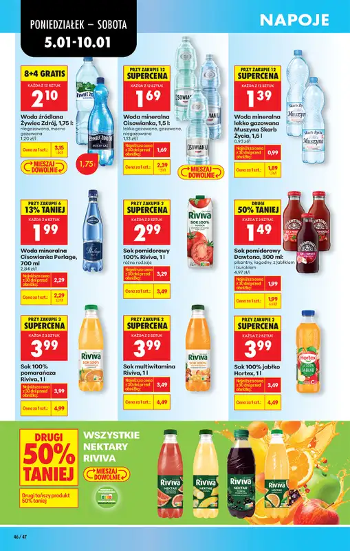 Biedronka - gazetka promocyjna Od poniedziałku, Z ladą tradycyjną od poniedziałku 05.01 do soboty 10.01 - strona 60