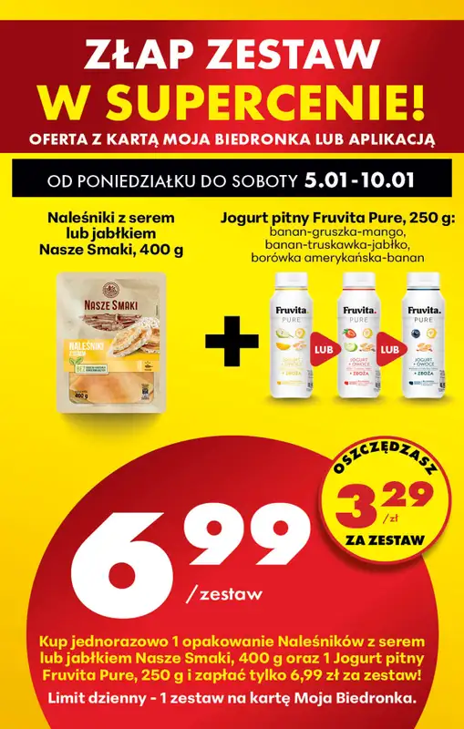 Biedronka - gazetka promocyjna Od poniedziałku, Z ladą tradycyjną od poniedziałku 05.01 do soboty 10.01 - strona 4