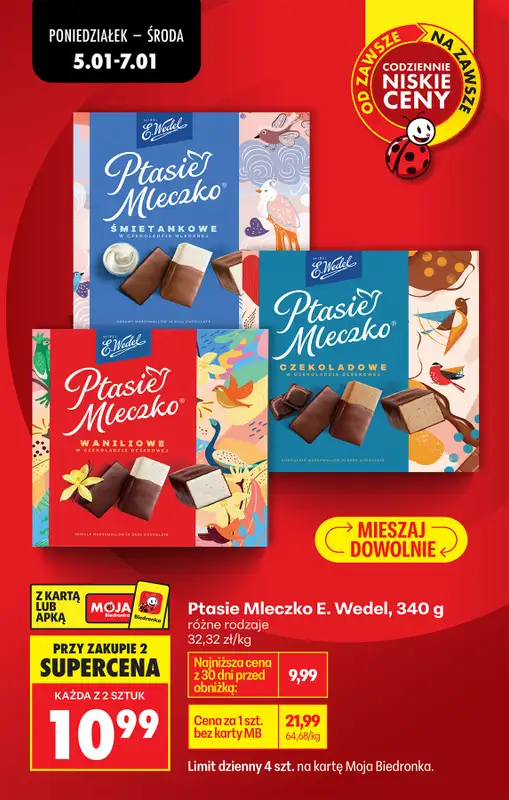 Biedronka - gazetka promocyjna Od poniedziałku, Z ladą tradycyjną od poniedziałku 05.01 do soboty 10.01 - strona 8