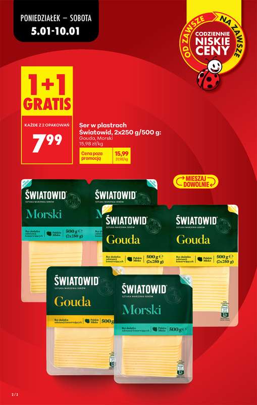 Biedronka - gazetka promocyjna Od poniedziałku, Z ladą tradycyjną od poniedziałku 05.01 do soboty 10.01 - strona 10
