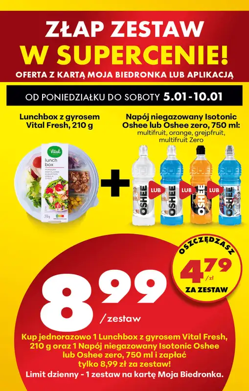 Biedronka - gazetka promocyjna Od poniedziałku, Z ladą tradycyjną od poniedziałku 05.01 do soboty 10.01 - strona 6