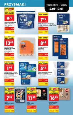 Biedronka - gazetka promocyjna Od poniedziałku, Z ladą tradycyjną od poniedziałku 05.01 do soboty 10.01 - strona 39