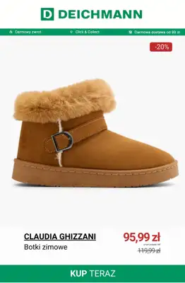 Deichmann - gazetka promocyjna Botki zimowe i śniegowce damskie w korzystnych cenach od czwartku 08.01  - strona 2