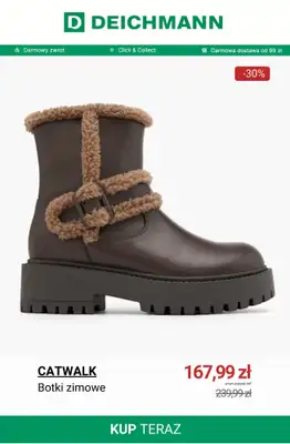 Deichmann - gazetka promocyjna Botki zimowe i śniegowce damskie w korzystnych cenach od czwartku 08.01  - strona 5