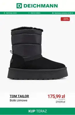 Deichmann - gazetka promocyjna Botki zimowe i śniegowce damskie w korzystnych cenach od czwartku 08.01  - strona 11