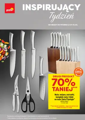POLOmarket - gazetka promocyjna Inspirujący tydzień od środy 07.01 do wtorku 13.01