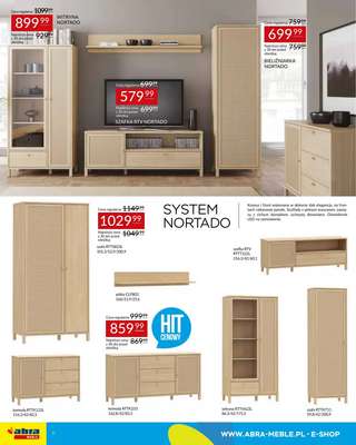 Abra Meble - gazetka promocyjna Gazetka od piątku 09.01 do środy 28.01 - strona 6