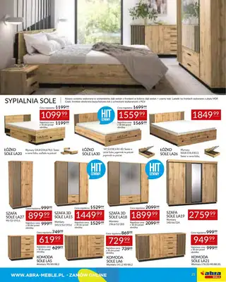 Abra Meble - gazetka promocyjna Gazetka od piątku 09.01 do środy 28.01 - strona 23