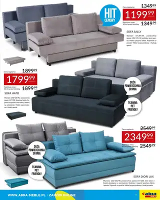 Abra Meble - gazetka promocyjna Gazetka od piątku 09.01 do środy 28.01 - strona 5