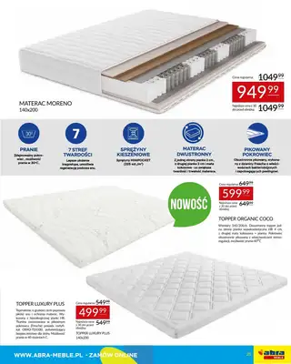 Abra Meble - gazetka promocyjna Gazetka od piątku 09.01 do środy 28.01 - strona 25