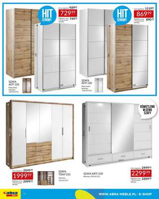 Abra Meble - gazetka promocyjna Gazetka od piątku 09.01 do środy 28.01 - strona 16