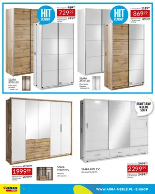 Abra Meble - gazetka promocyjna Gazetka od piątku 09.01 do środy 28.01 - strona 16
